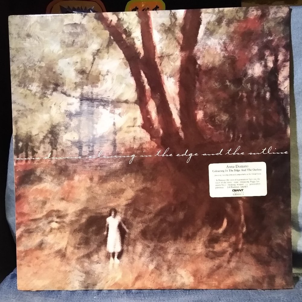 Anna Domino Coloring the Edge and Outside Line 1989 Vinyl record
